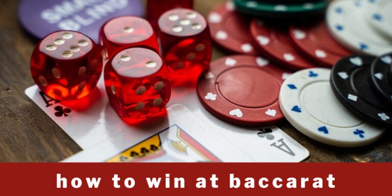 how to win at baccarat