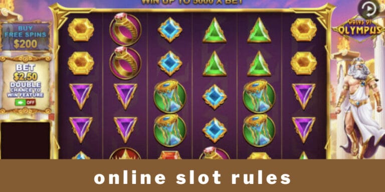 online slot rules