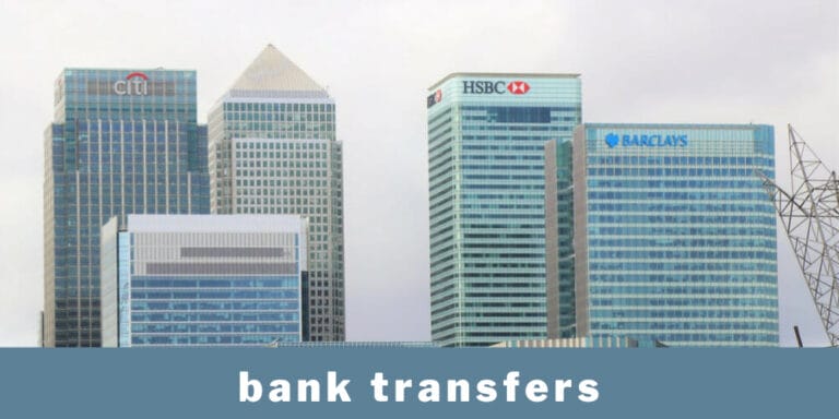 bank transfers